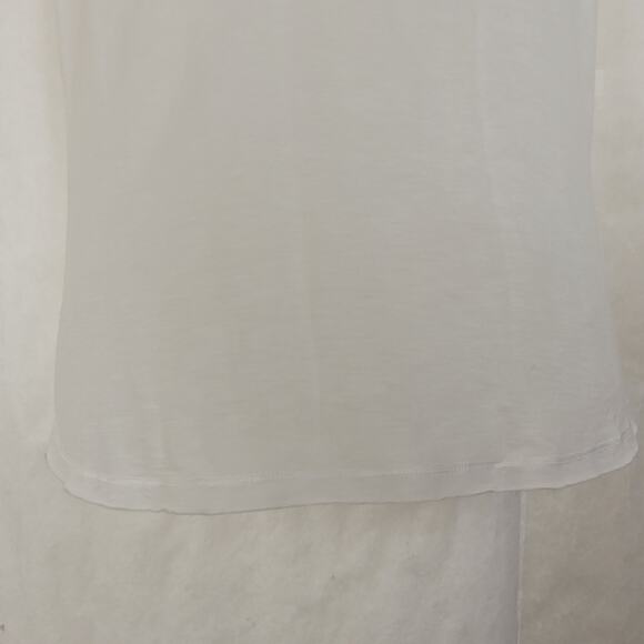 New Purotatto Cream micromodal t-shirt size small Italian Designer Luxe Minimal - Picture 6 of 9